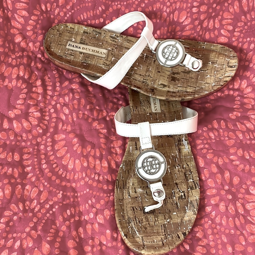 Dana Bachman White Sandals